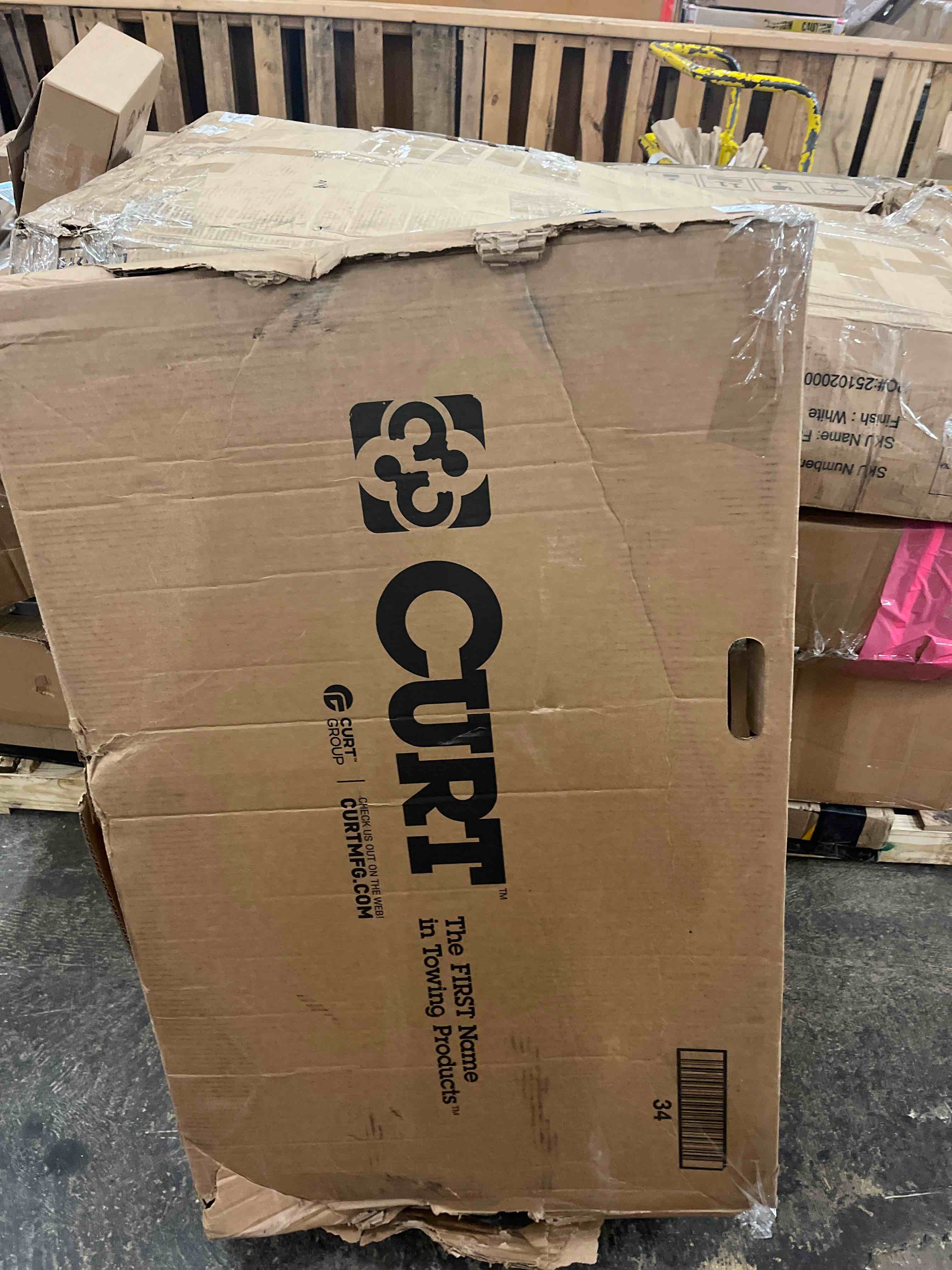 Condition photo showing New/Like New for curt manufacturing cur14301 07-c (including 14 new body style) silverado/sierra 1500 class iv receiver