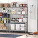 Condition photo showing New/Like New for regency 18" x 72" x 74" nsf chrome wire 5-shelf kit