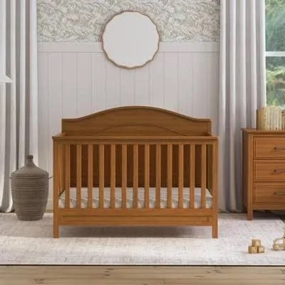 DaVinci Charlie 4-in-1 Convertible Crib in Chestnut, Greenguard Gold Certified