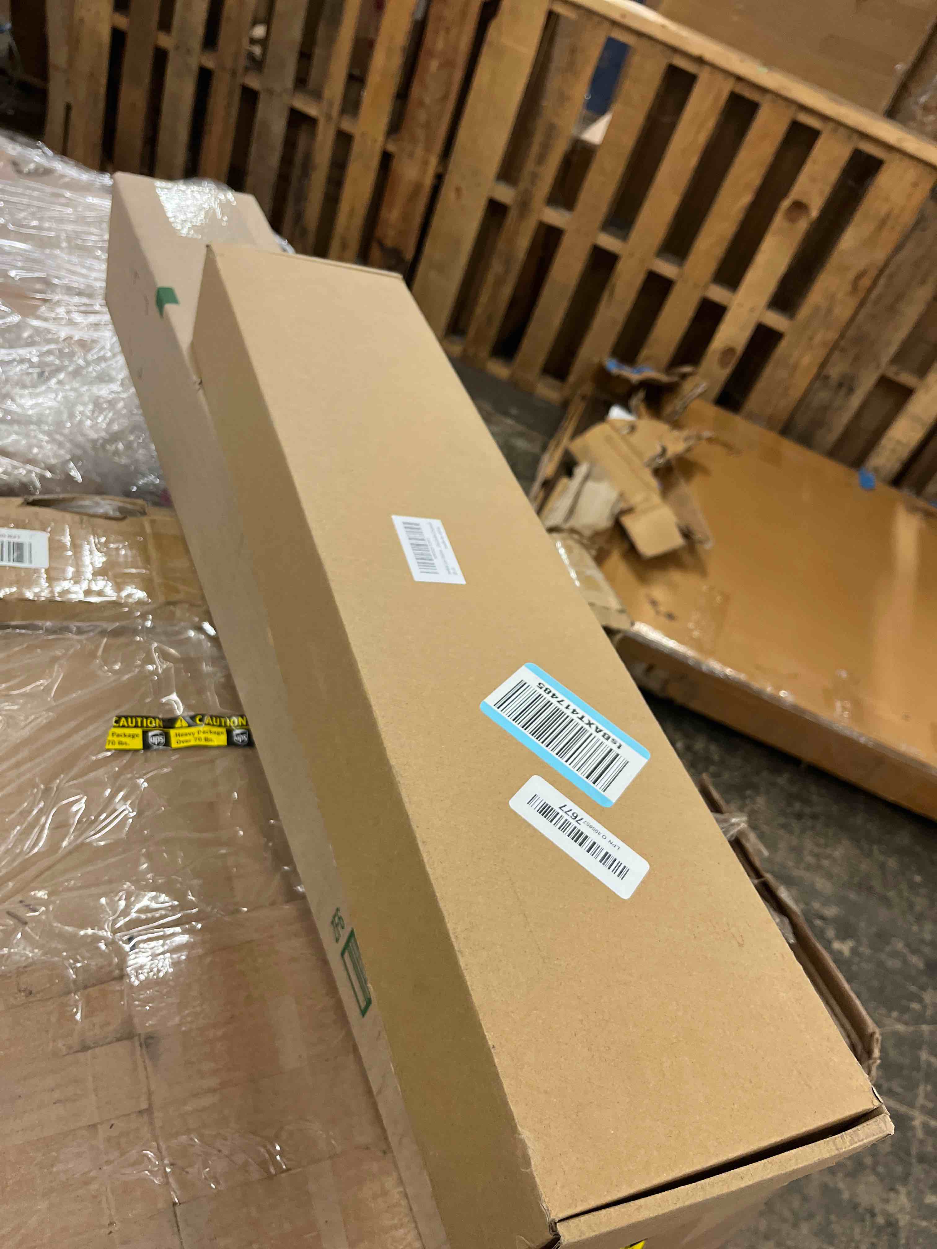 Condition photo showing New/Like New for outdoor wall washer lights 2 pack,36w 4000k neutral white wall light,120v ip67 waterproof 2ft led linear wall light bar for outdoor indoor building sign, hurches,garden,courtyards lighting