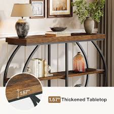 Condition photo showing New/Like New for 41" console table, 3-tier sofa entryway table with storage