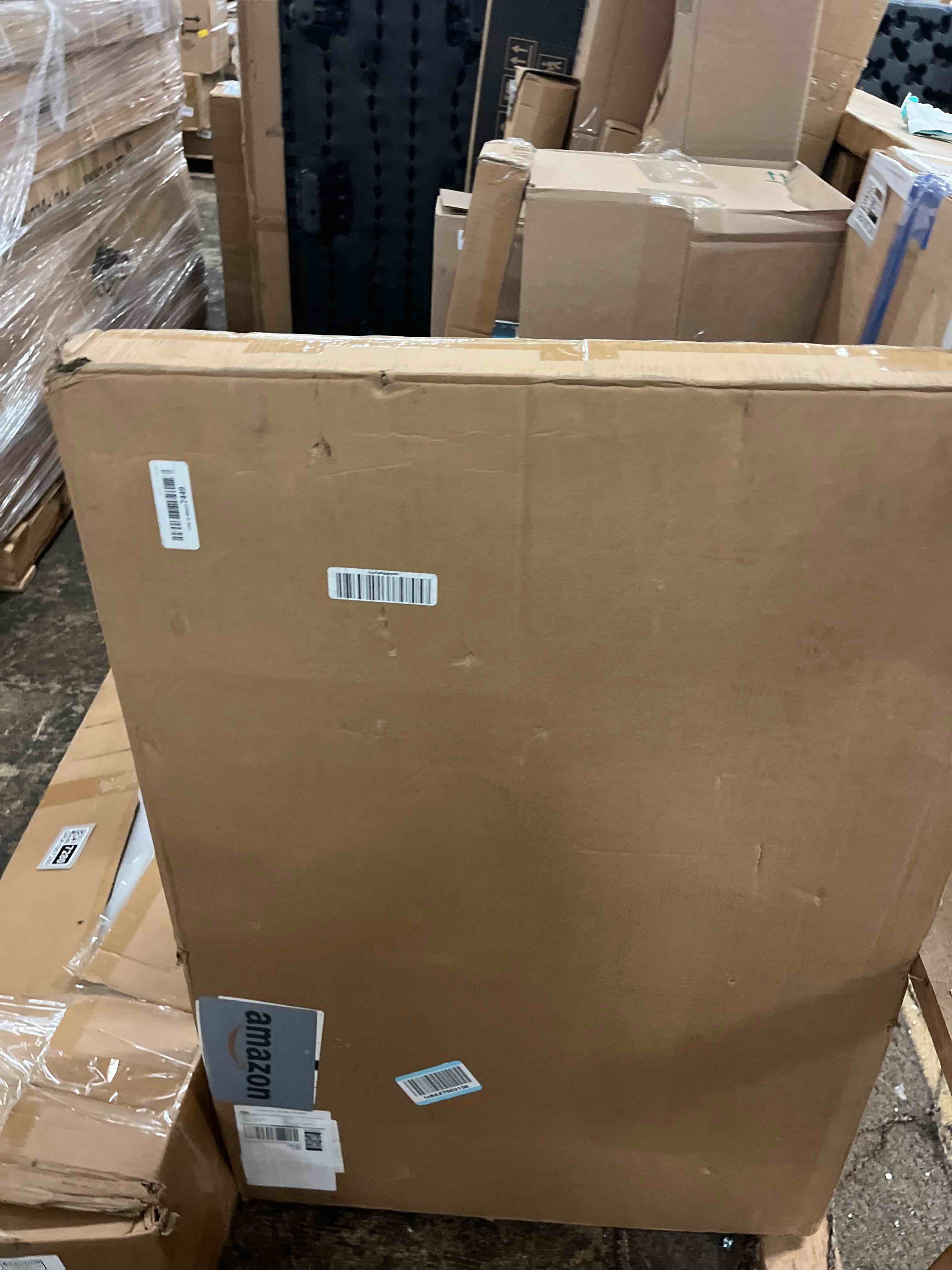 Condition photo showing New/Like New for frameless mirror for bathroom vanity,with polished edge,hangs horizontally or vertically,entryways,room,shatterproof (y-12x16in)