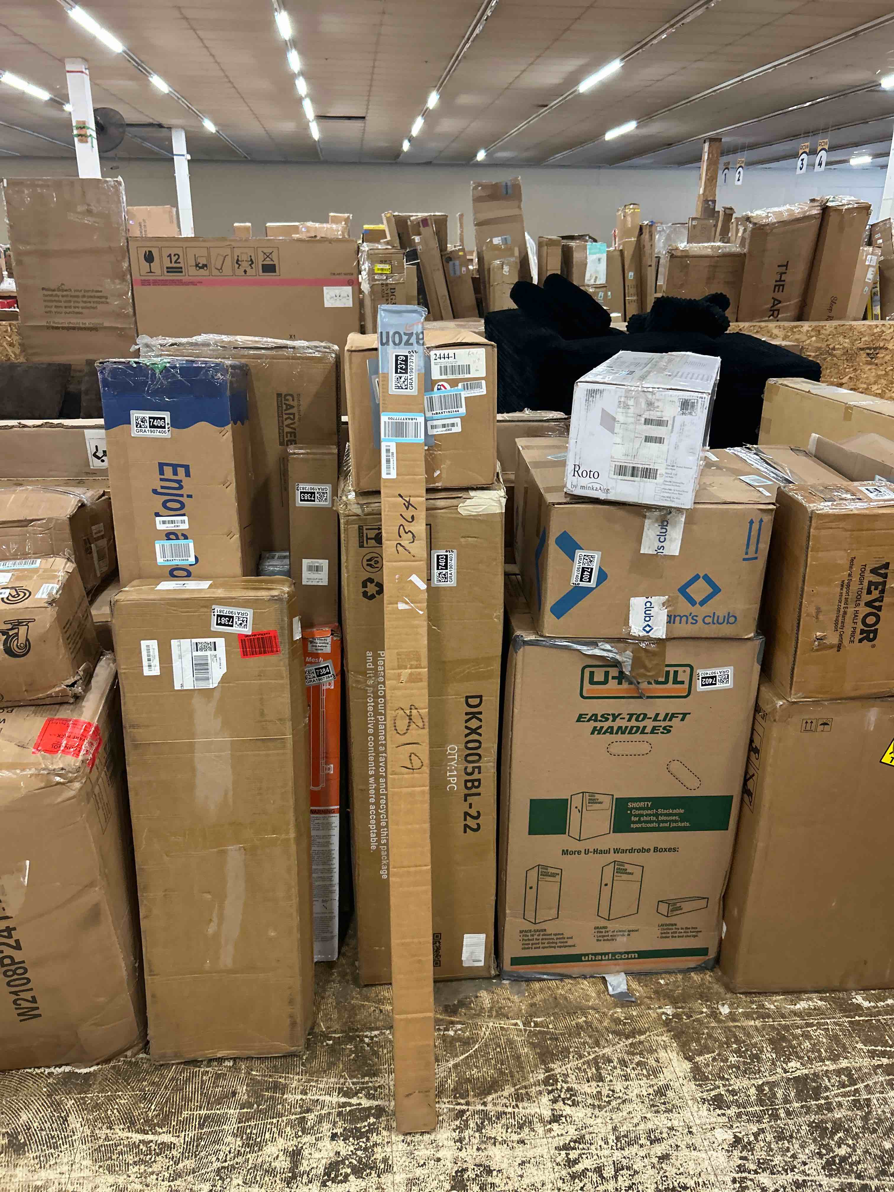 Condition photo showing New/Like New for aosky blackout roller shades cordless blinds for windows, free-stop shades with valance, thermal insulated fabric, uv protection, natural woven blinds (57" w x 72" h, linen beige
