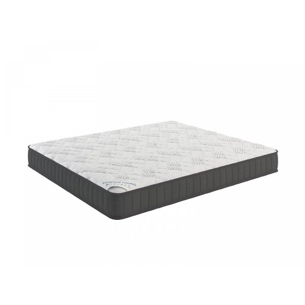 Condition photo showing New/Like New for infinity 9 in. queen made in usa firm hybrid mattress cool airflow with edge to edge pocket coil, bed in a box,ottopedic