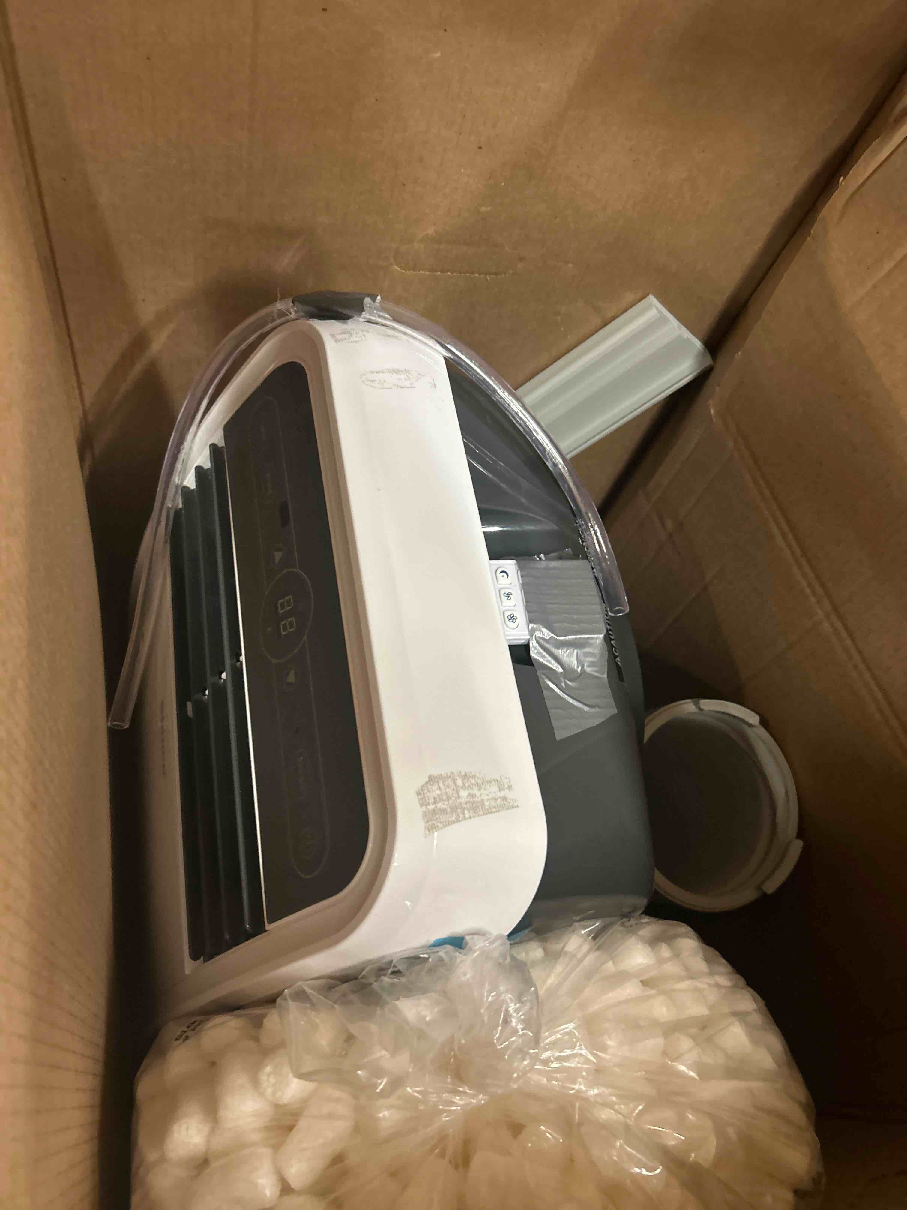 Condition photo showing Good Condition for shinco 8,000 btu portable air conditioner, ac unit with built-in cool, dehumidifier & fan modes for room up to 350 sq.ft, conditioner remote control, 24 hour timer, installation kit