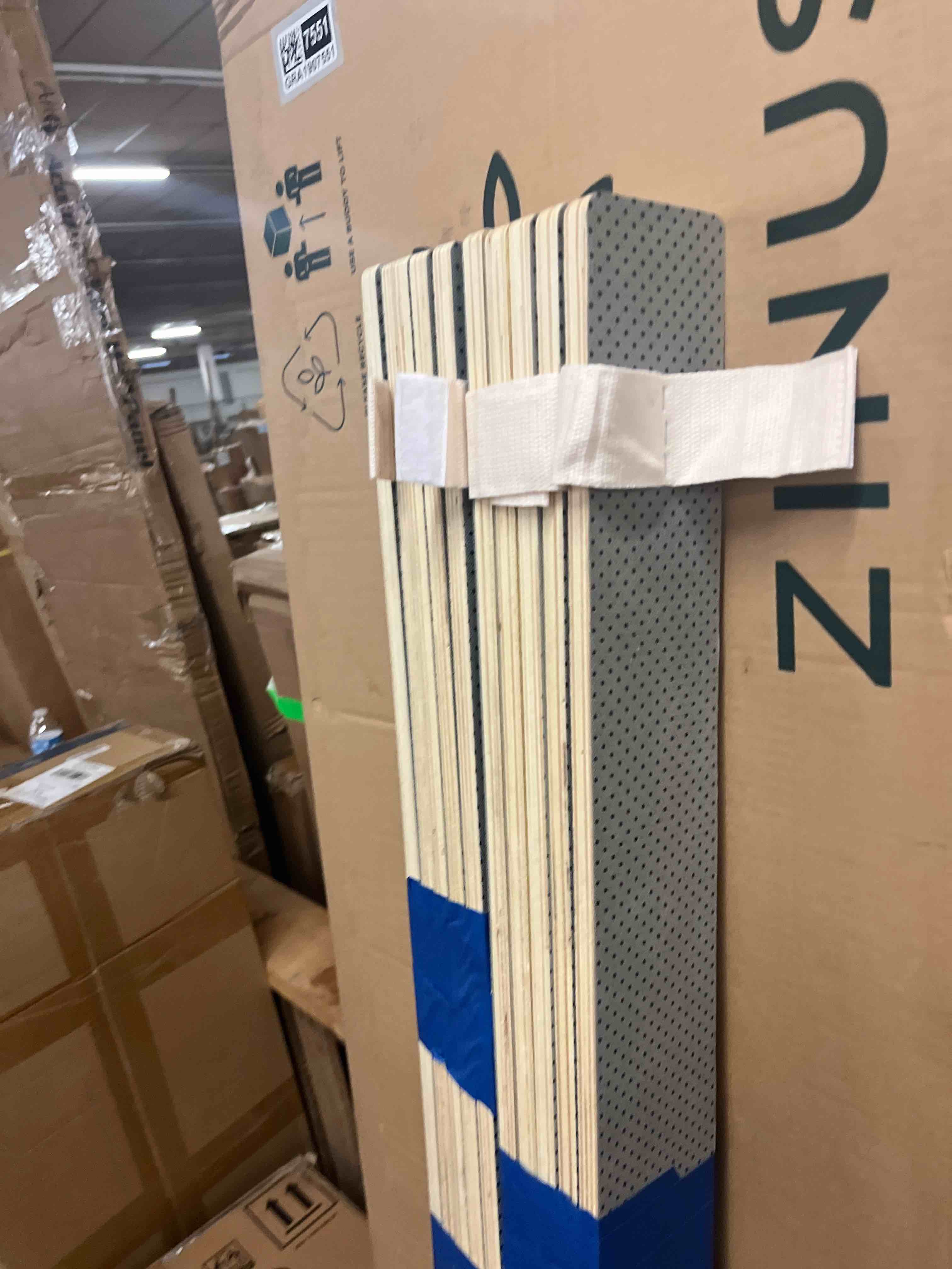Condition photo showing New/Like New for sintuff 10 pack wooden slats bed slats replacement for twin, full, queen size slatted metal bed frame sofa under mattress support foundation platform repair parts, easy assembly, 29.3" x 0.39" x 2"
