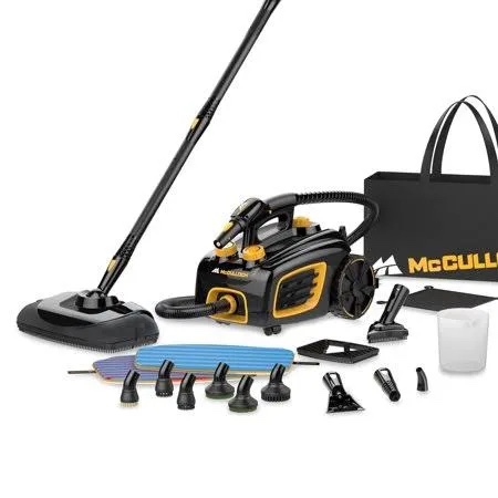 Condition photo showing New/Like New for mcculloch 1385 deluxe canister steam cleaner 4 bar