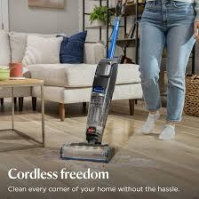 Condition photo showing New/Like New for bissell crosswave cordless plus, wet dy vacuum w/furfinder headlights + super concentrate multi surface formula for sealed hard surfaces and area rugs