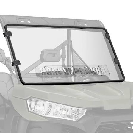 Condition photo showing New/Like New for kemimoto utv windshield scratch resistant full front windshield polycarbonate front wind screen compatible with can am defender hd 5/ 8 / 10 / max 2016 17 18 19 20 21 22 23 24