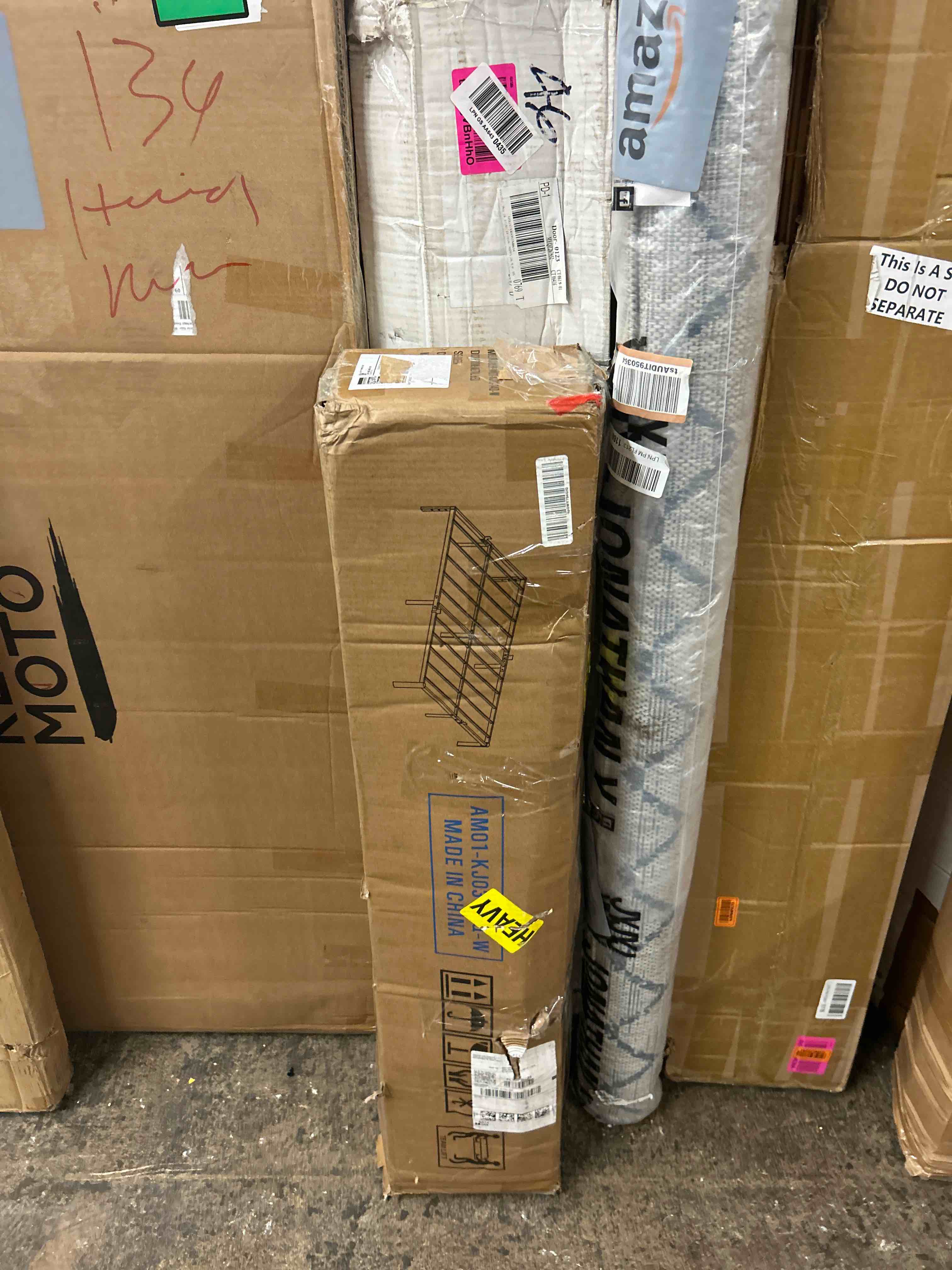 Condition photo showing New/Like New for upcanso 16 inch white king bed frame heavy duty metal platform king size bed frames with high storage, eassy assembly 3,500 lbs heavy duty bedframes