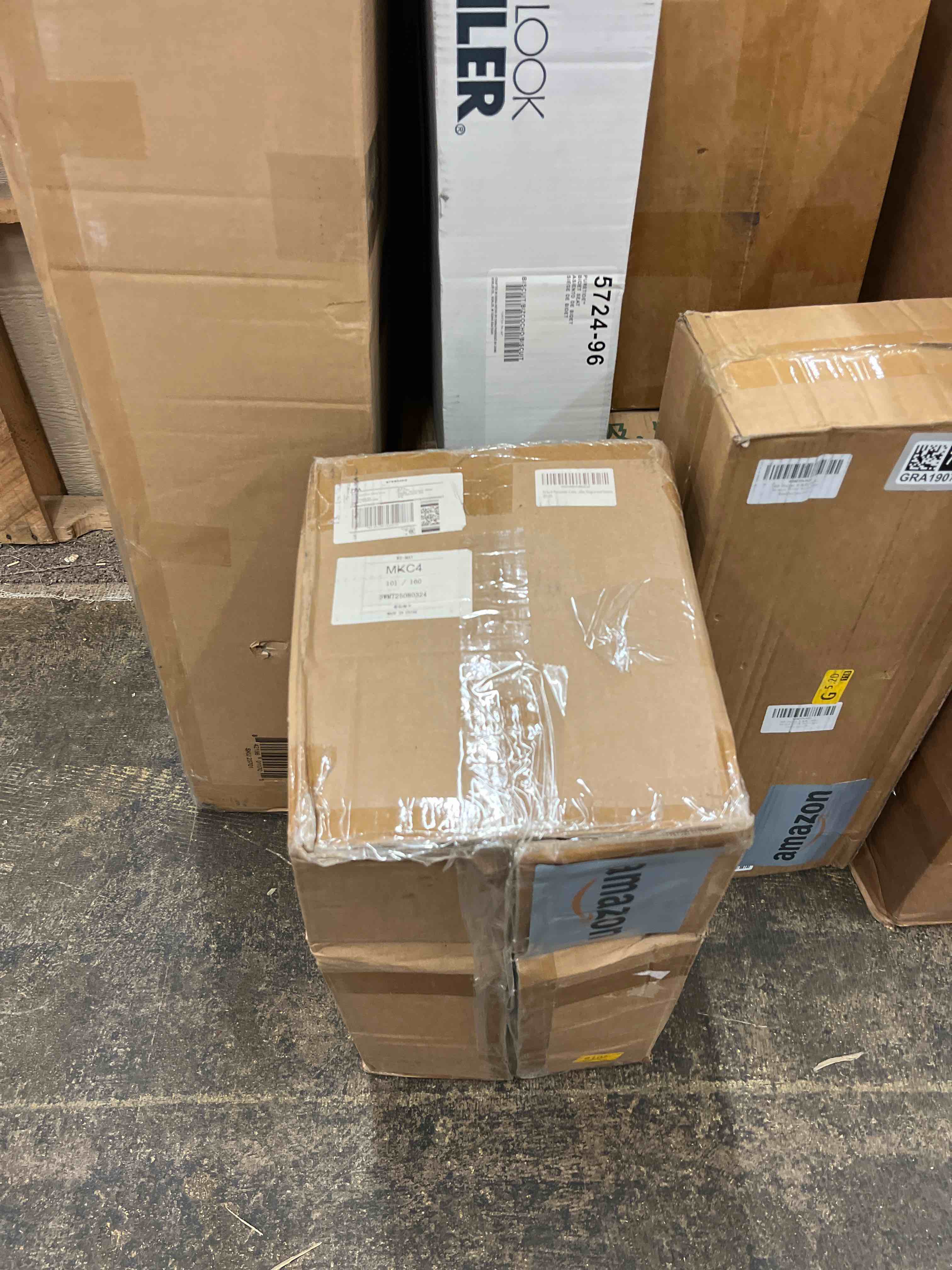 Condition photo showing New/Like New for 10 inch pneumatic casters set of 4 (2 swivel/2 rigid),heavy duty casters,tolerable 1300 lbs,rubber knobby tread for workbench, cart, trolley,wagon and shelves