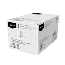 Condition photo showing New/Like New for amazon basics multipurpose copy printer paper, 20 lb, 8.5 x 11 inches, 10 reams (5,000 sheets), 92 bright white