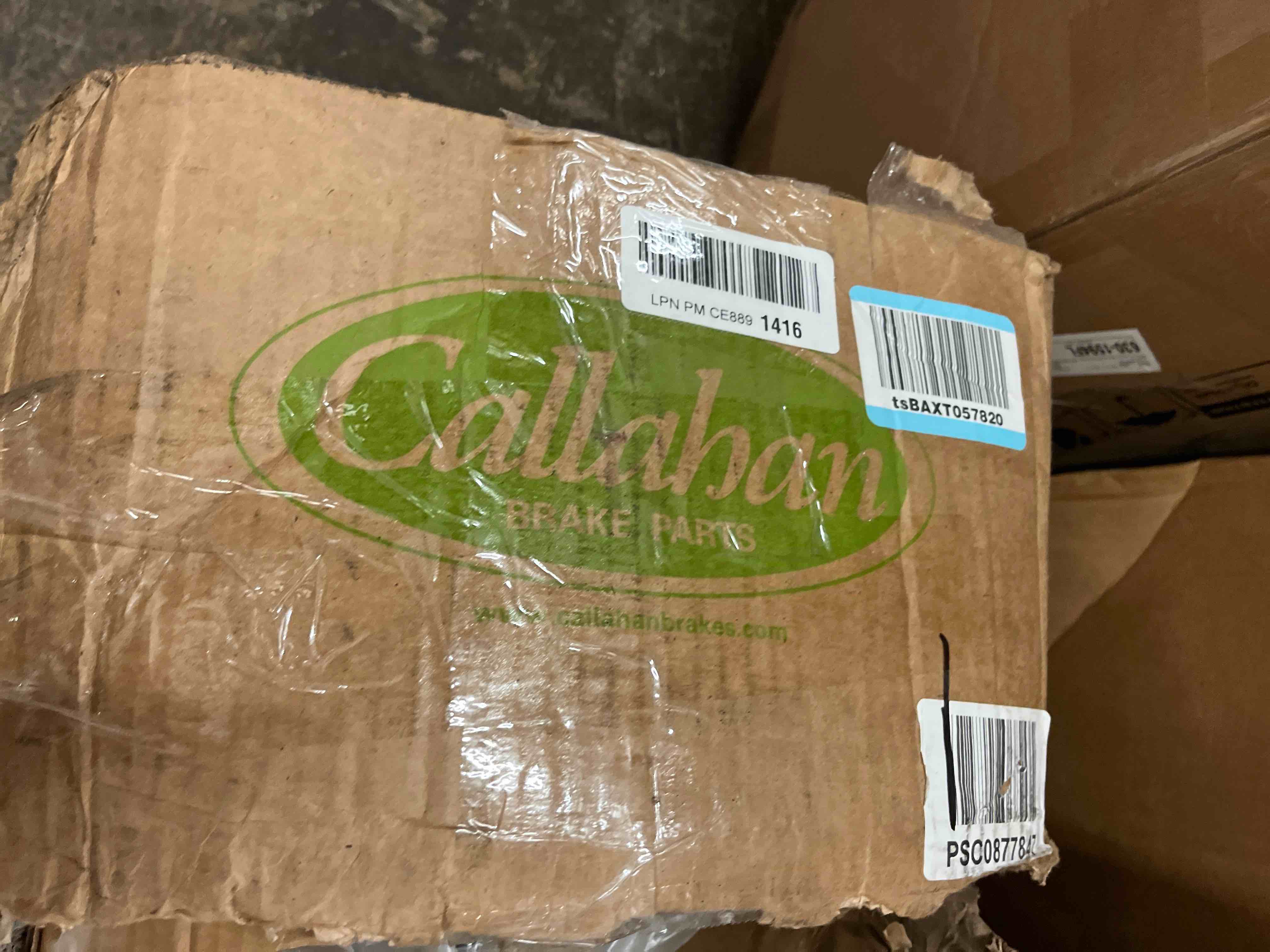 Condition photo showing New/Like New for callahan brake parts front brake kit for dodge ram 1500 2003-2005 [model specific] replacement brake rotors with ceramic brake pads