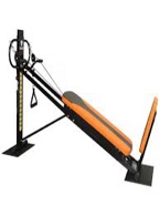 Condition photo showing New/Like New for balancefrom lx700 home gym system workout station with 15 resistance levels comes with resistance bands and floor mats 375-pound user weight capacity