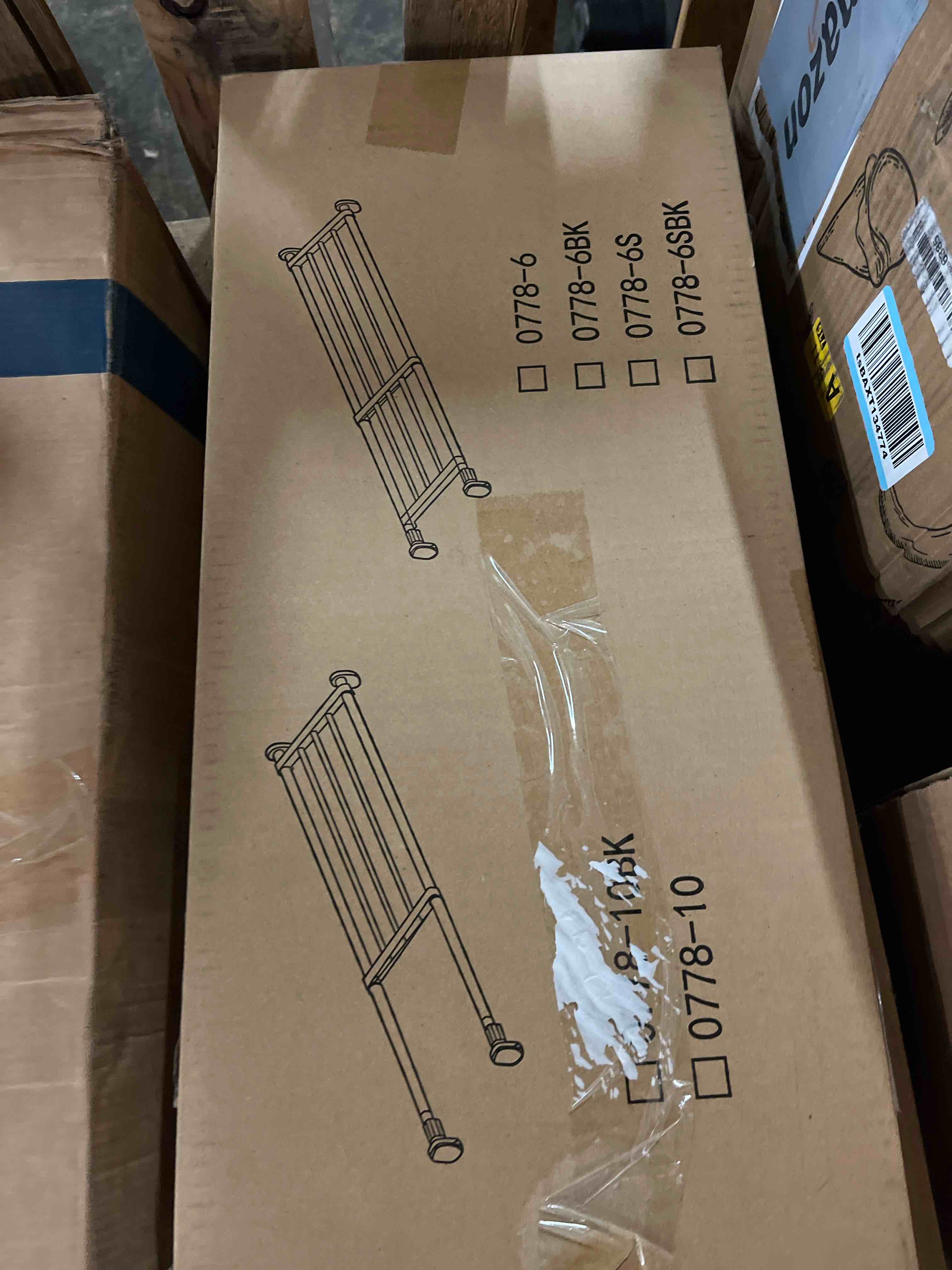 Condition photo showing New/Like New for expandable tension shelf rod, closet tension shelf rod for cabinet | tension shelf rod closet system heavy duty clothes hanger adjustable diy storage organizer shoe rack 23.62 - 39.37 inches