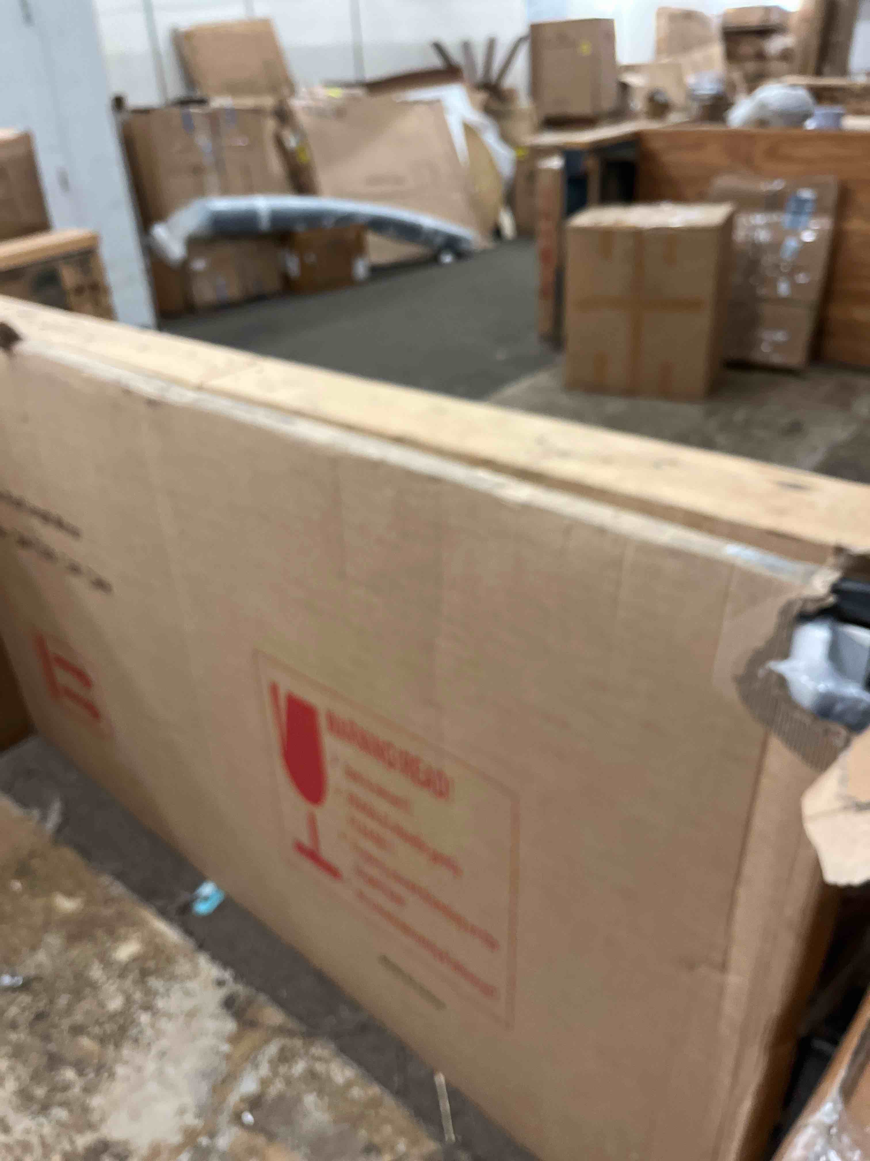 Condition photo showing New/Like New for home gym mirror wall mounted,48x24 inch 2pcs full length mirror