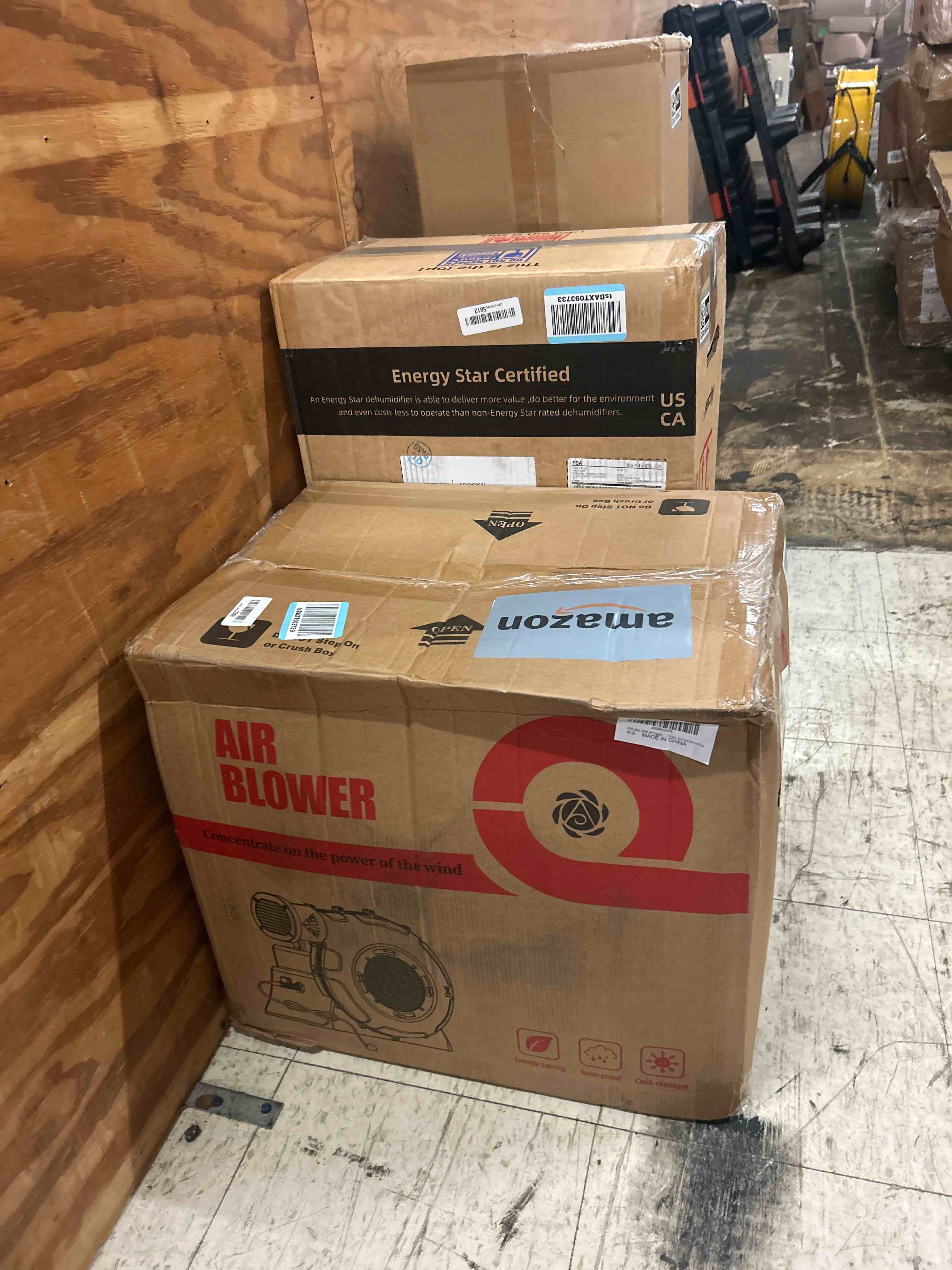 Condition photo showing New/Like New for 1500w 2hp high power bounce house blower, portable fan pump air blower commercial for large inflatables, bubble house, water slides, castle, jump slides, holiday decorations