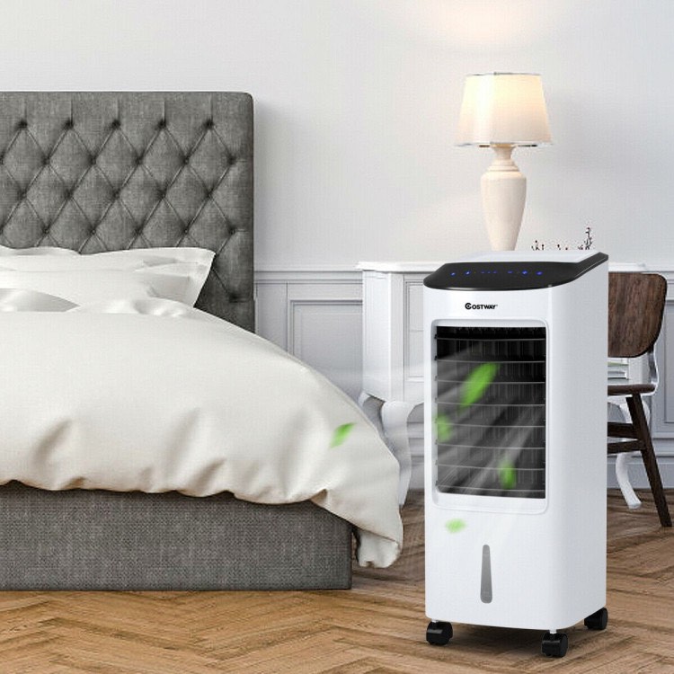 costway evaporative cooler, portable cooling fan with remote control