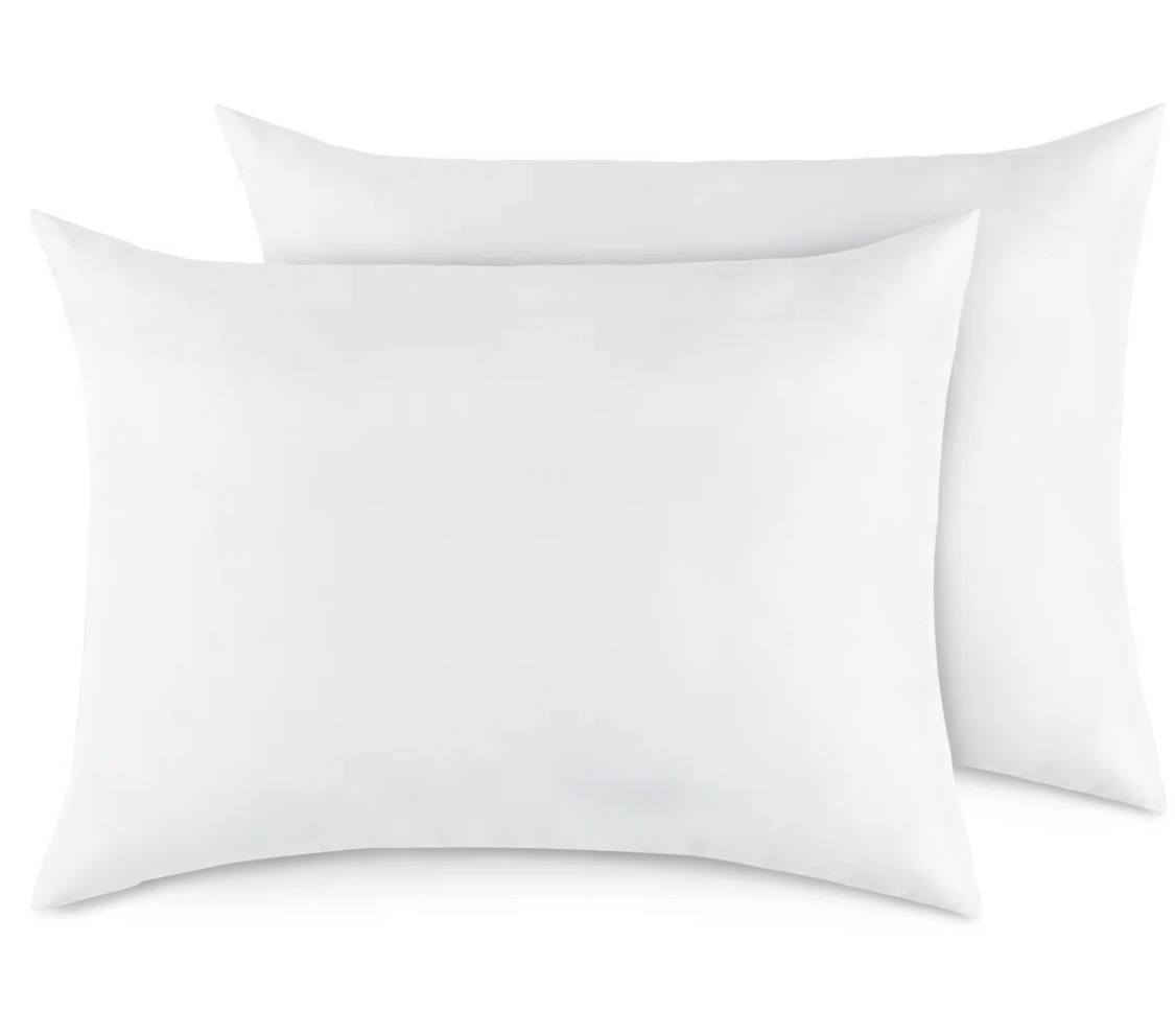 Bedfo Polyester Medium Pillow (Set of 2)