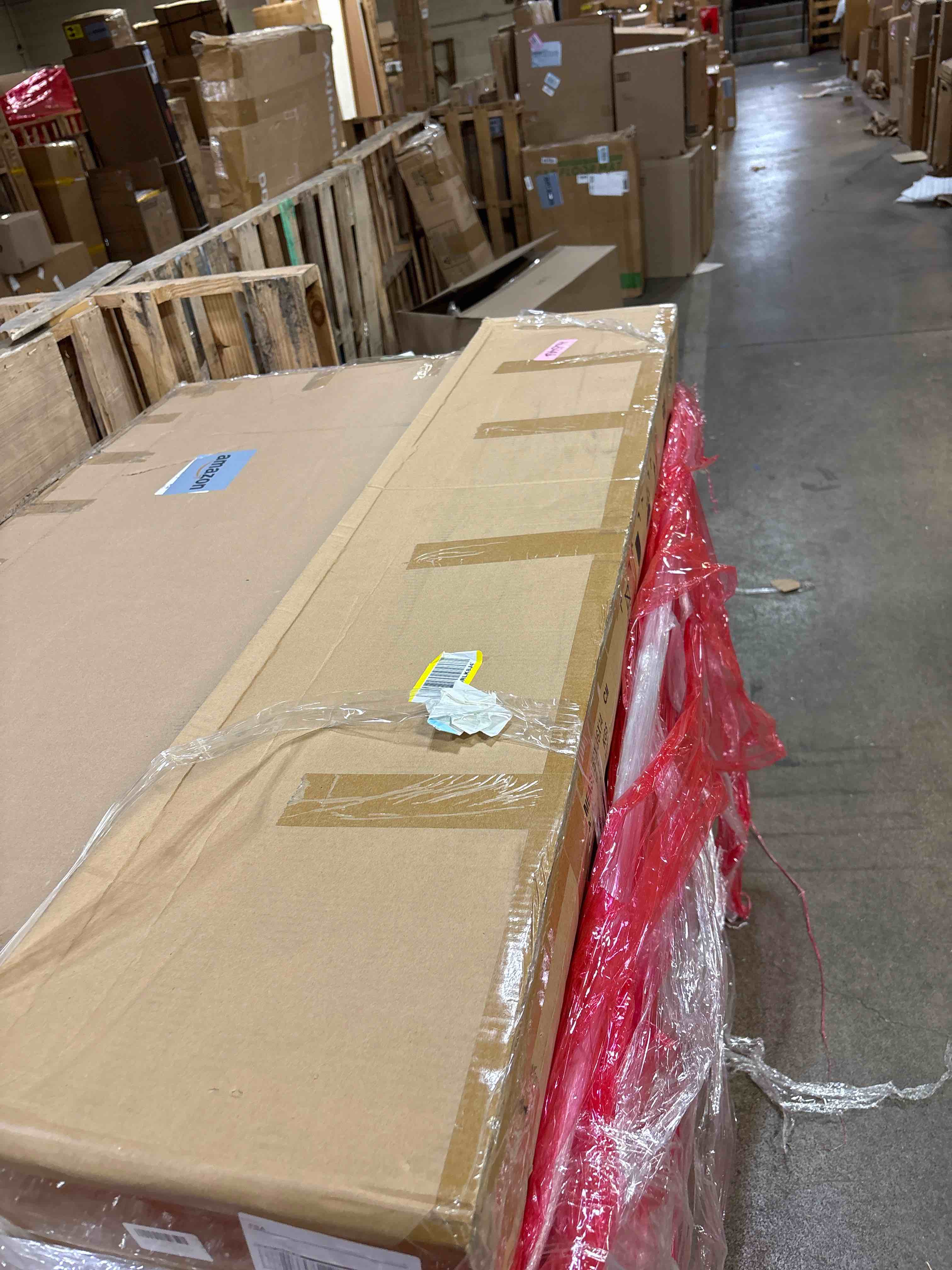 Condition photo showing New/Like New for Metal Queen Bed Frames, Noise-Free Design & Underbed Storage Heavy Duty Queen Size Bed Frames with Headboard No Box Spring Needed/Tool-Free Assembly Black Queen