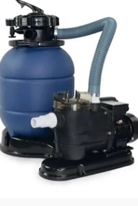 XtremepowerUS 13" Sand Filter 3/4HP Pool Pump 2400GPH High-Flow Above Ground Pool Set with Stand