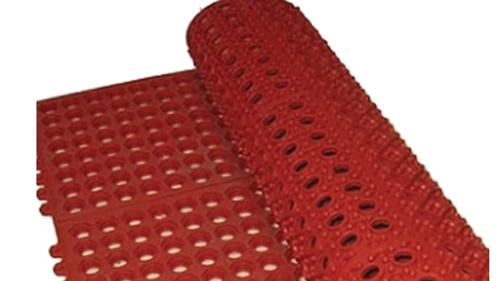 Winco Interlocking Floor Mat, grease resistant