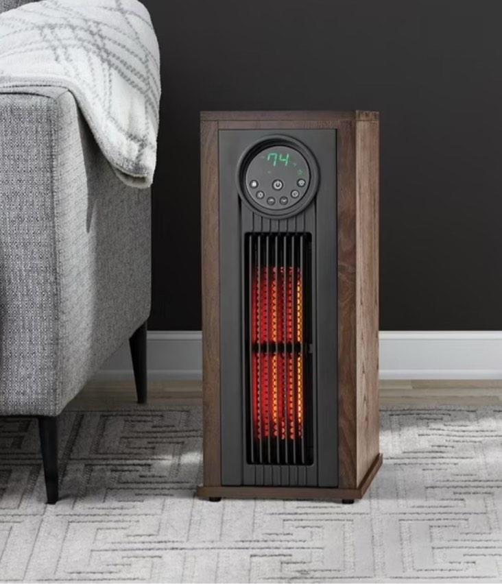 Member's Mark 23" 1500W Infrared Tower Heater with UV LED Light