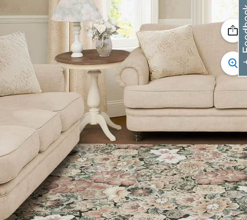 Laura Ashley Eliza Rug, Assorted Sizes and Designs