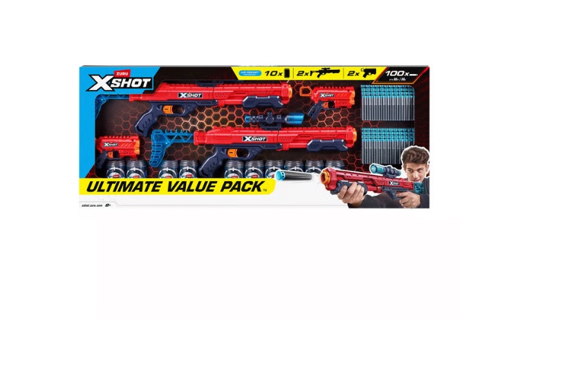 X-Shot Excel Ultimate Value Blaster Toy Dart Gun (incomplete)