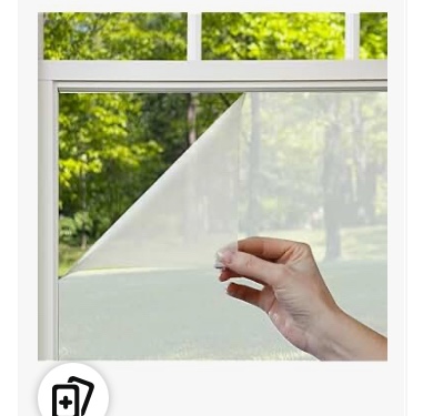 Gila 4 Ft. x 6.5 Ft. Frosted Static Window Film