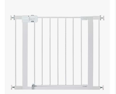 Safety 1st Easy Install Extra Tall & Wide Walk Through Gate, Fits between 29" and 38"