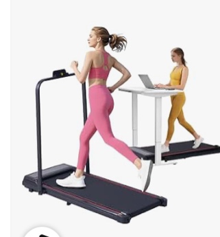 Walking Pad with Handle Bar, 3.0HP Walking Pad Treadmill with Handles, 3 in 1 Portable Under Desk Treadmills for Home Small Space, Foldable Folding Home Treadmill with Remote Control, 300LBS Capacity