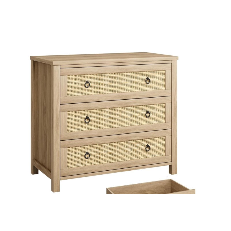 Boho Style Rattan Drawers Dresser Wayfair 