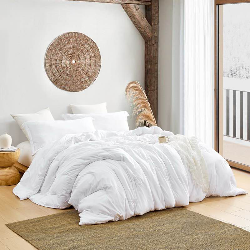 spring is in the air - coma inducer oversized queen comforter set - white