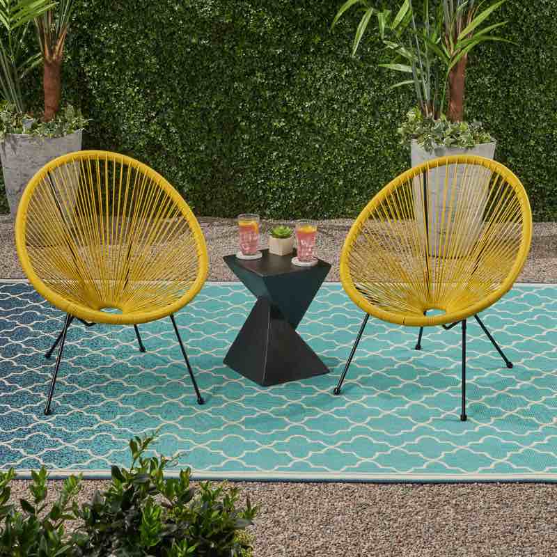 All Modern Outdoor Hammock Weave Patio Chair