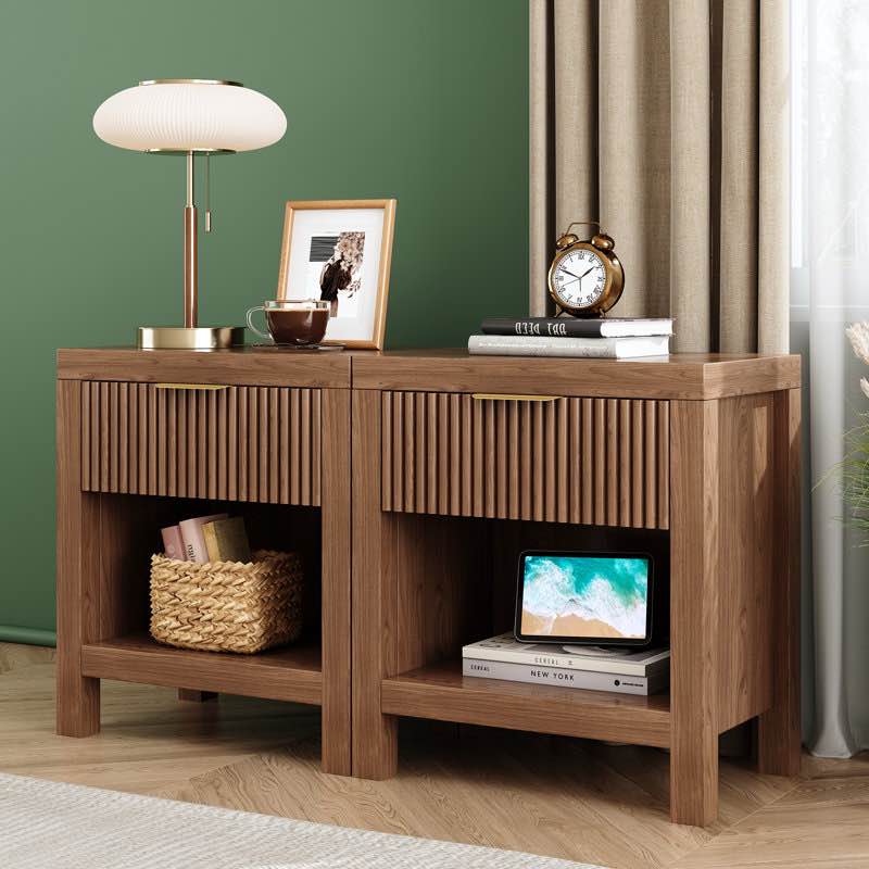 19.69" Tall 1 - Drawer Nightstand 