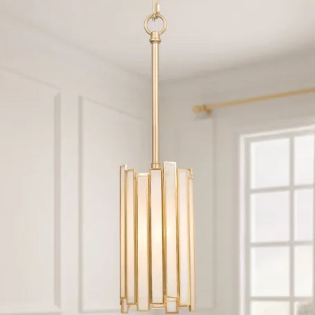 atchison 1 - light 4.3" wide mini single cylinder pendant for small areas