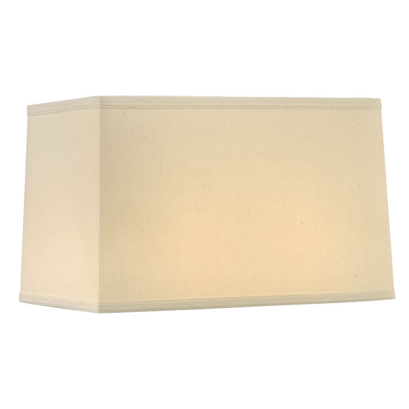10.5" H x 11" W Linen Rectangular Lamp Shade ( Spider )