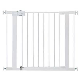 safety 1st easy install extra tall & wide walk through gate, fits between 29" and 38"