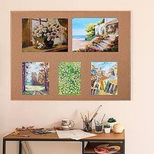 mr. pen- cork bulletin board, 48'' x 36'', large cork board, large cork boards for walls, classroom bulletin board, corkboards for wall 48 x 36, large bulletin board, corkboard for office, notice board