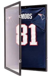 Jersey Frame Display Case - Sports Jersey Display Frame with 98% UV Protection for Football, Baseball, Basketball, Hockey, Soccer, Uniform & T-Shirt