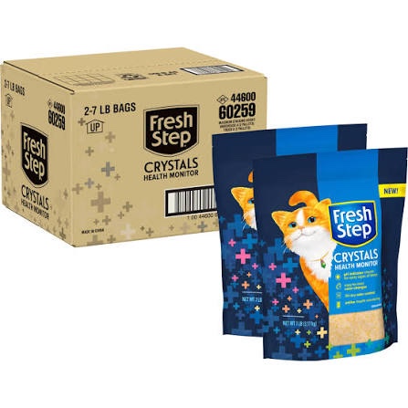HD-2Catlitter  Crystals Health Monitoring Cat Litter & 44; Color-Changing Litter Helps Detect Irregularities in Cat Urine & 44; 14 lbs. (2 x 7 lb. Bag)