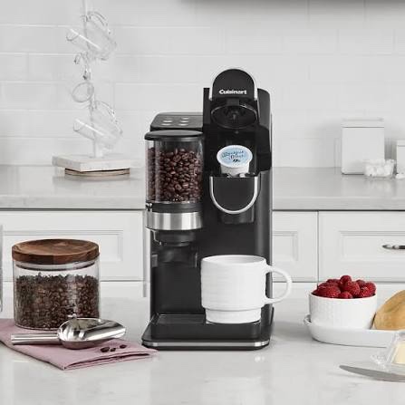 Cuisinart - Grind & Brew Single-Serve Coffeemaker - Black