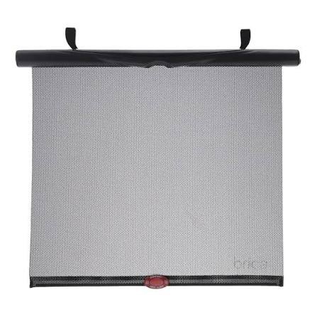 Munchkin® Brica® Sun Safety Car Window Roller Shade with White Hot® Heat Alert, Black, 2 Count (Pack of 1)