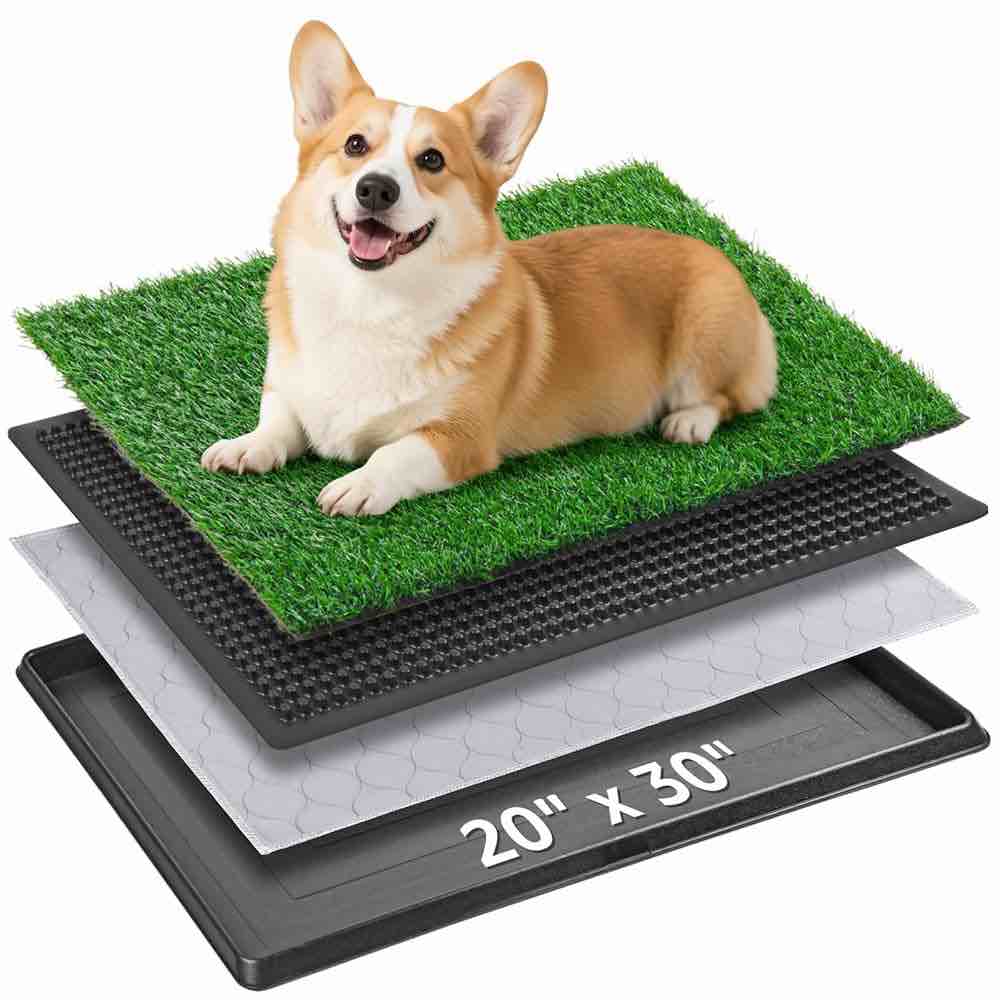 Artificial Grass Patch Bathroom Mat 20x30
