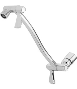 aquasource 0.5-in chrome shower arm
