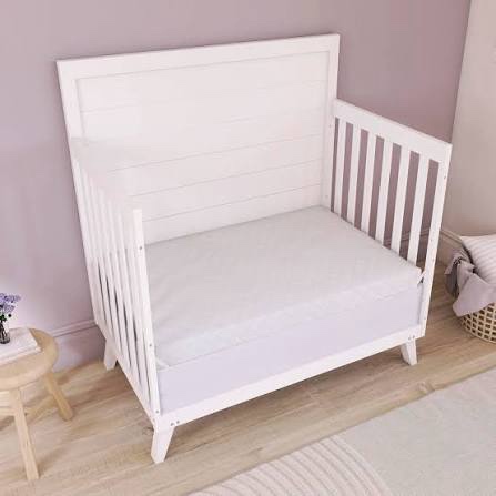 Dream On Me Sunset 3” Fiber Baby Crib Mattress, Fits All Mini & Portable Cribs Only, Greenguard Gold and JPMA Certified Crib Mattress, Easy to Clean and Waterproof Vinyl Cover