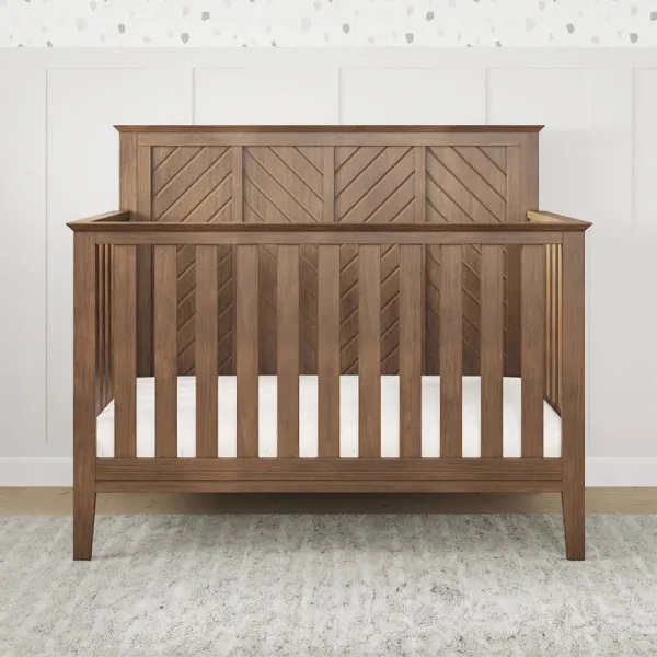 Child Craft 4-in-1 Baby Crib Atwood  Cocoa Bean