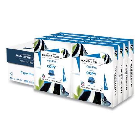 hammermill - 92-bright copy paper - white 10 pack