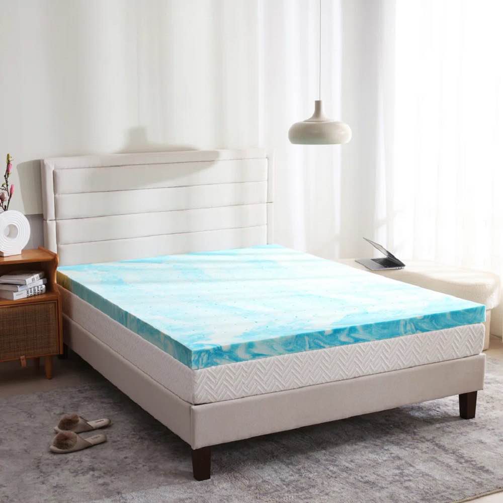Wayfair Sleep 3" Medium Gel Memory Foam Mattress Topper
